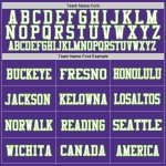 Custom Purple Neon Green-White Mesh Authentic Football Jersey Custom Purple Neon Green-White Mesh Authentic Football Jersey